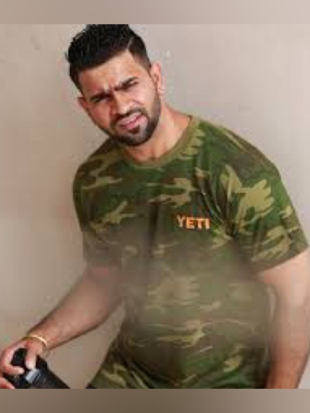 YETI Camo T-shirt 'Built For The Wild Woodland' Large